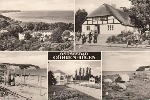 Göhren, Heimatstube, Südstrand, Konzertplatz, gelaufen 1974