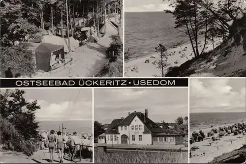 Scénario, vue de plage, gare, marche