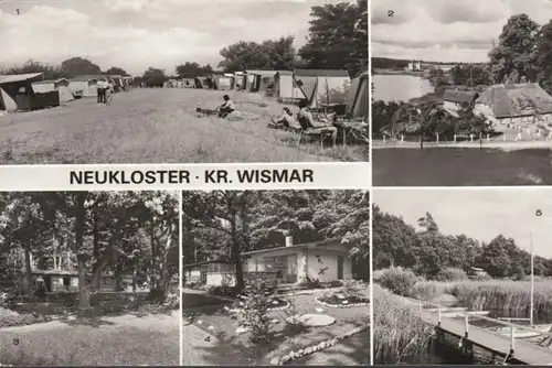 Neukloster, Zeltplatz, Fischerhaus, Bungalows, gelaufen 1986