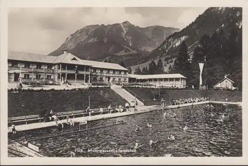 Oberstdorf, Moorwasserbadeanstalt, ungelaufen