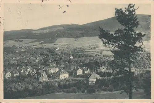 Hermann Ebel, Die Stadt im Tal, gelaufen 1915