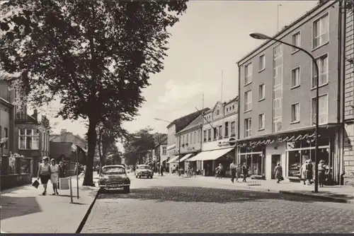 Fürstenwalde Spree, An der Ernst Thälmann Straße, gelaufen 1967