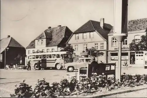 Crivitz, marché, bus, couru en 1971