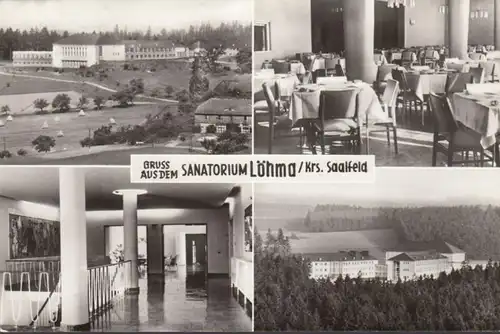 Löhma, Sanatorium, Mehrbild, gelaufen 1977