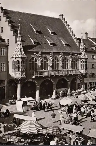 Fribourg i.B., marché et grand magasin, incurvée