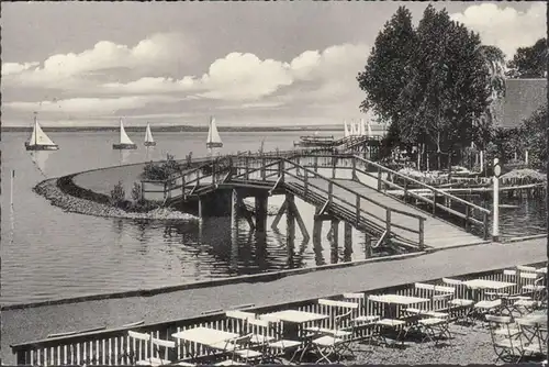 Steinhuder Meer, Promenade am Strandhotel, gelaufen 1958