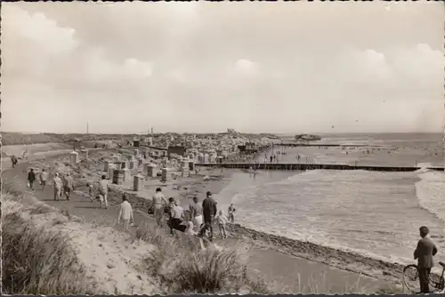 Borkum, plage du sud, courue en 1964