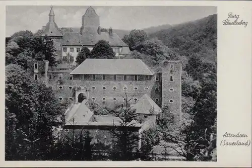 Attendoorn, château Schnellenberg, inachevé- date 1941