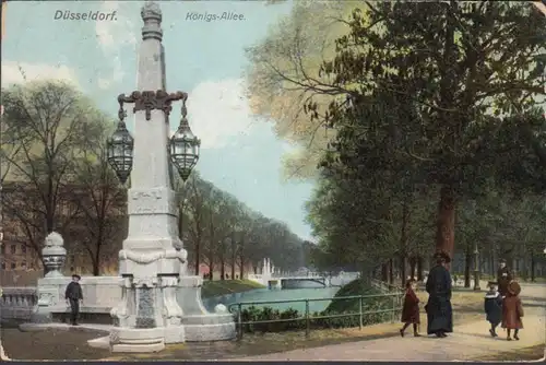 Düsseldorf, Königsallee, 1911