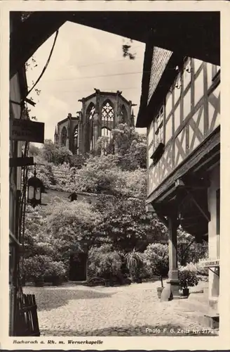 Bacharach, chapelle de Werner, incurvée