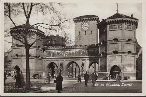 München, Isartor, ungelaufen