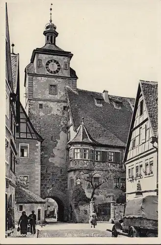 Rothenburg, Am weißen Tor, ungelaufen