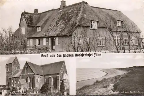 Föhr, Jugendgesundheitsstätte Haus Glückspott, gelaufen 1962