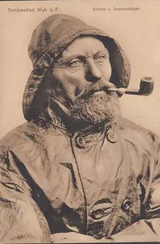 Wyk sur Föhr, Schiffer et Chasseur de phoques, couru en 1914