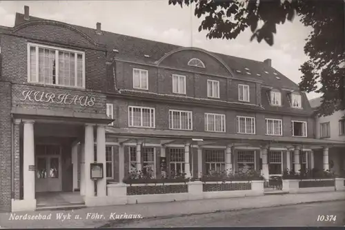 Wyk auf Föhr, Kurhaus, gelaufen 1938