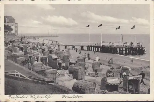 Wyk auf Föhr, Strandleben, ungelaufen