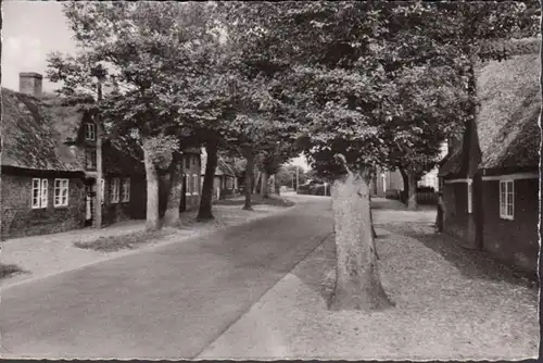 Wyk sur Föhr, route du village, couru en 1959