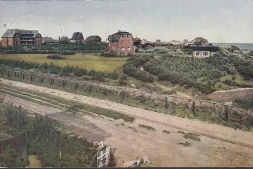 Wyk sur Föhr, sanatorium de l'ouest, couru en 1921