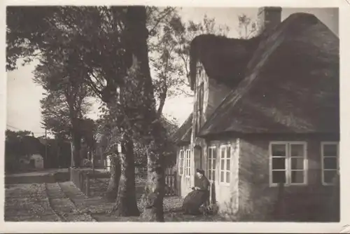 Föhr, Nieblum, Straßenansicht, ungelaufen