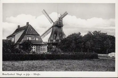 Wyk sur le pot, le moulin, en panne