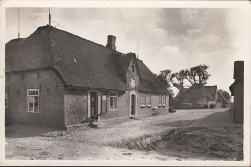 Föhr, Utersum, Kaufhaus Ebsen, gelaufen 1951