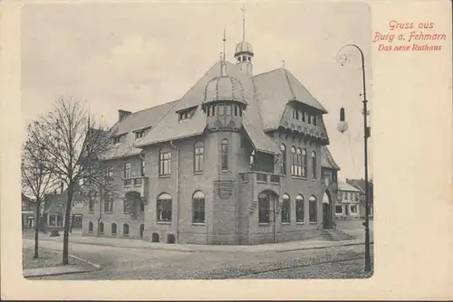 Gruss aus Fehmarn, Das neue Rathaus, ungelaufen