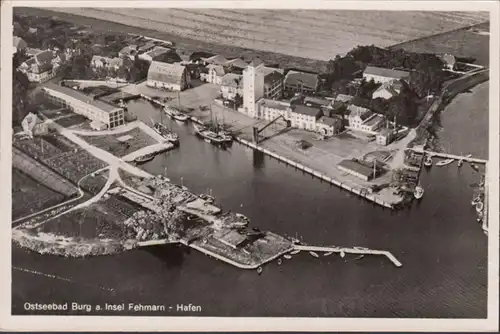 Château sur Fehmarn, port, vol, couru 1953