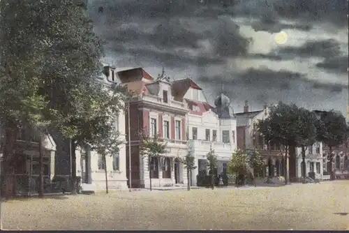 Burg auf Fehmarn, Markt, Feldpost, gelaufen 1915