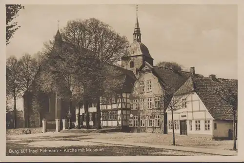 Burg auf Fehmarn, Kirche mit Museum, ungelaufen