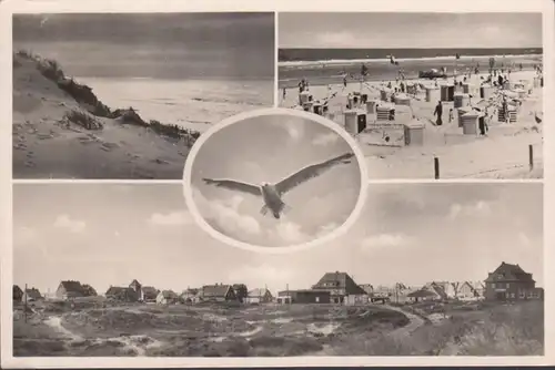 Bartum, Strandleben, gelaufen 1949