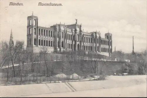 München, Maximilianeum, gelaufen 1907