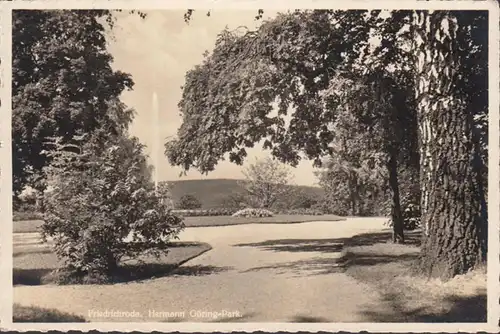 Friedrichroda, Hermann Göring Park, gelaufen 1940