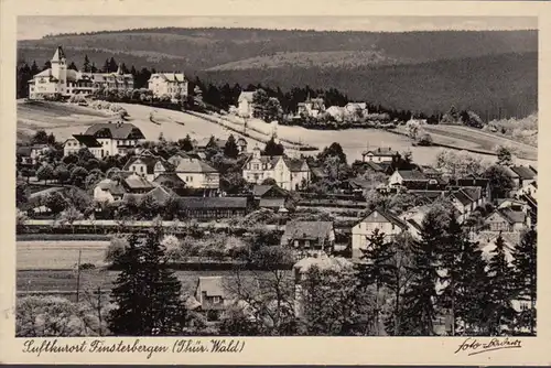 Finsterbergen, Stadtansicht, gelaufen 1941