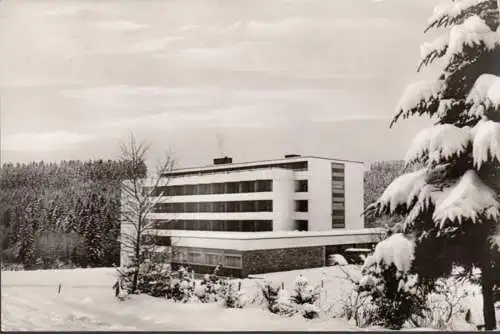 AK Weiskirchen, Hochwald Sanatorium, gelaufen 1970