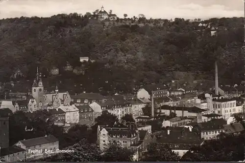 Freital, vue de la ville, couru en 1963