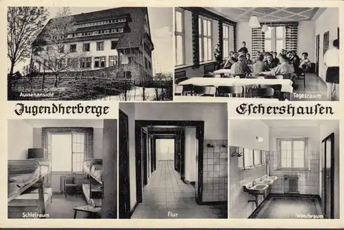 Eschershausen, Auberge de jeunesse, Salle de bains, Dortoir, Laverie, Course