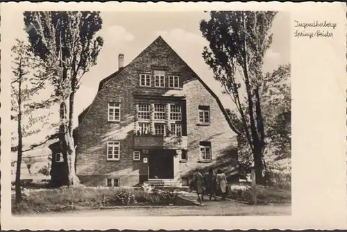 Springe, Jugendherberge, gelaufen 1951