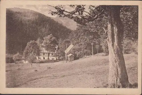 Ansprung bei Zöblitz, Jugendherberge Hüttstadtmühle, ungelaufen