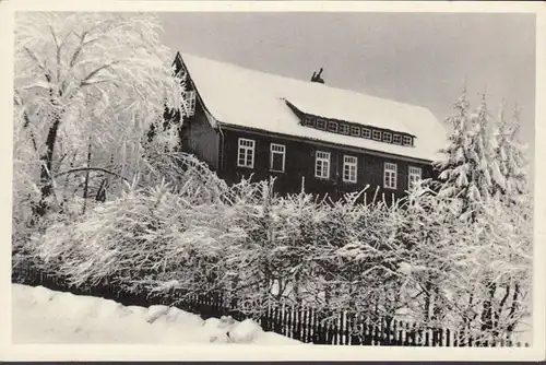 Altenau, auberge de jeunesse en hiver, inachevée