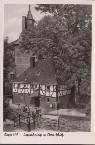 Siegen, auberge de jeunesse dans le château supérieur, incurvée
