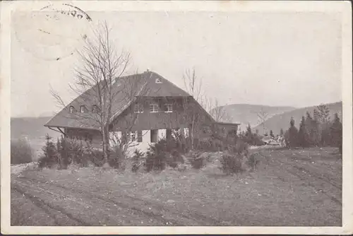 Göppingen, Wasserberghaus avec auberge de jeunesse, couru 1929