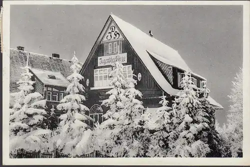Oberhof, Jugendherberge, Gau Thüringen, gelaufen 1938