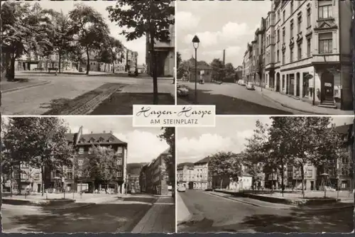 Hagen Haspe, sur la place de pierre, incurvée