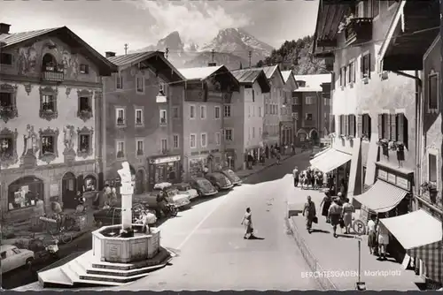 Berchtesgaden, Marktplatz, ungelaufen