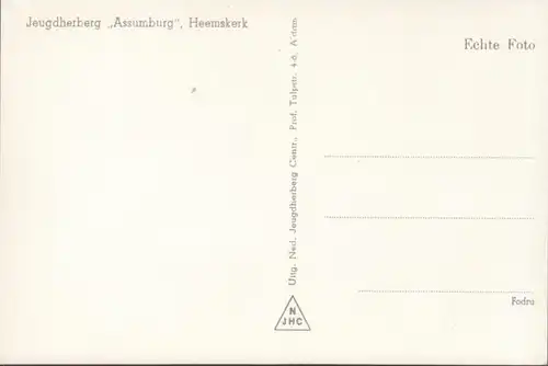 Heemskerk, Jeugdherberg Assumburg, Jugendherberge, ungelaufen