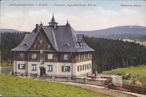 Johanngeorgenstadt, Auberge de jeunesse, Gau Sachsen, couru