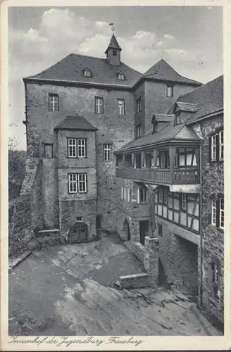 Betzdorf, Freusburg, Jugendburg, gelaufen 1936