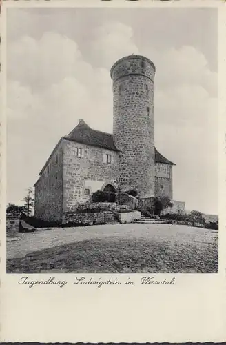 Werleshausen, Ludwigstein Jugendburg, ungelaufen