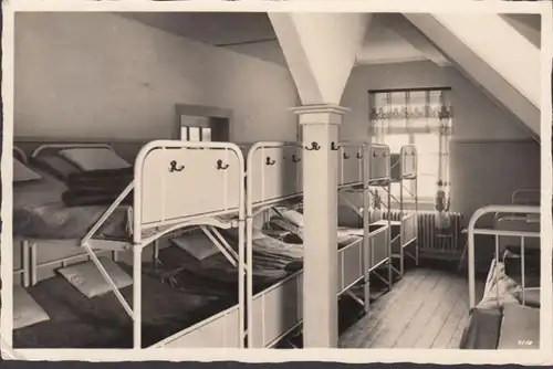 Neukirch, auberge de jeunesse, chambre à coucher, couru en 1937