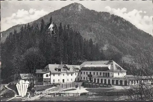 Mariazell, Sigmundsberg, Jugenderholungsheim, gelaufen 1957